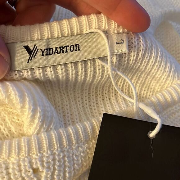 Yidarton‎ large spaghetti strap sweater top - 2928 - Picture 3 of 5